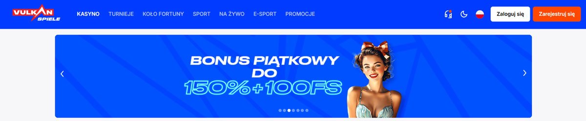 Vulkan Spiele strona kasyna - przegląd platformy